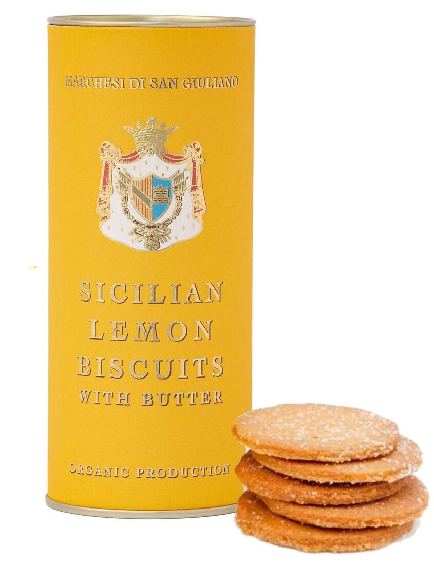 Sicilian Lemon Biscuits with Butter