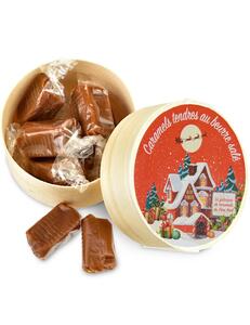 Holiday Gift Box Caramels Tendres with Fleur de Sel