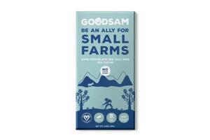 GoodSam Dark Chocolate Sea Salt Nibs Bar