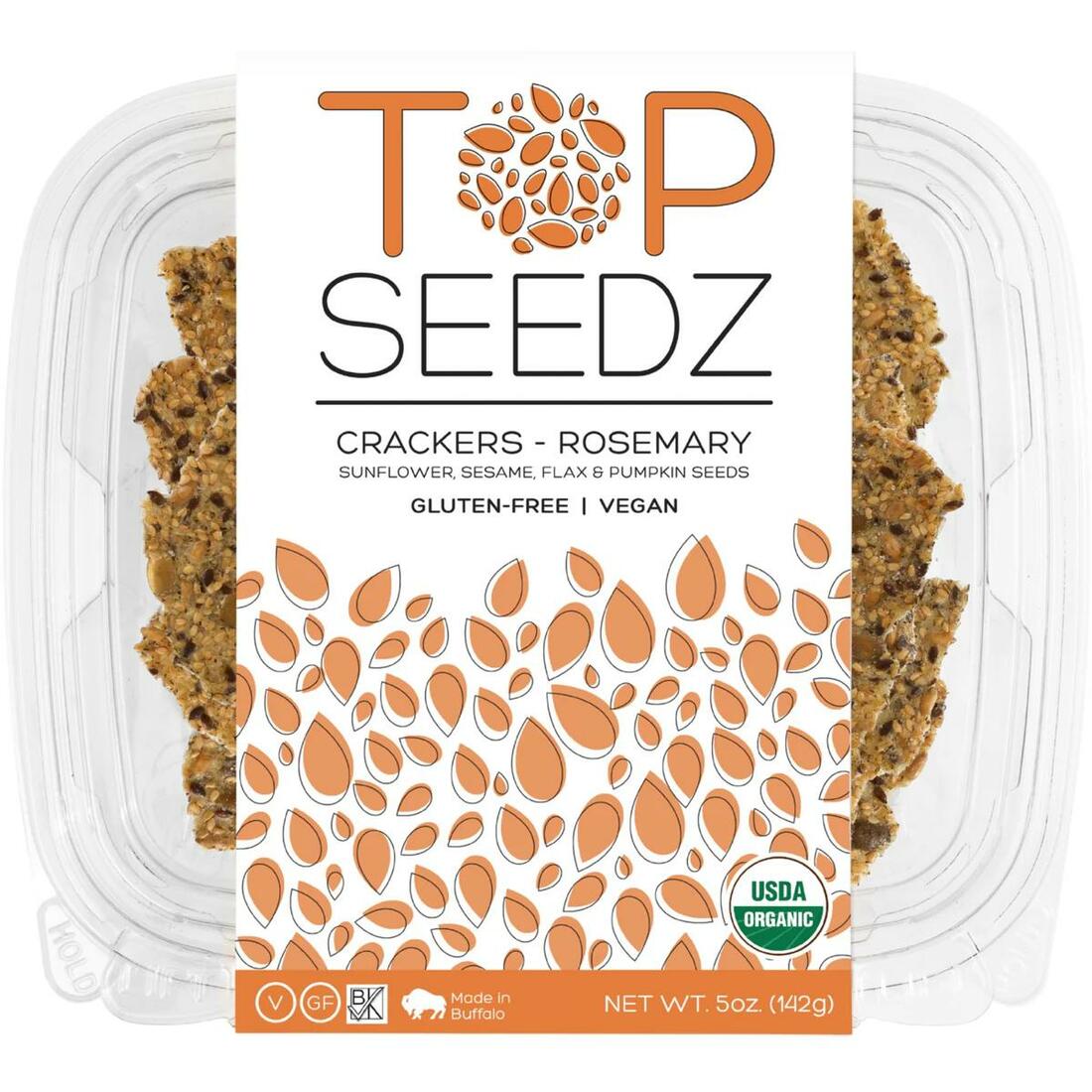 Top Seedz Rosemary Seed Crackers