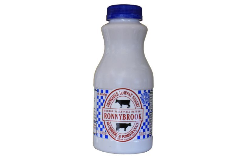 Ronnybrook Drinkable Yogurt - BLUEBERRY POMEGRANATE