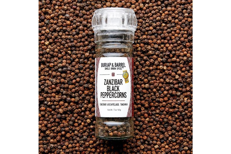 Burlap & Barrel Zanzibar Black Peppercorn Grinder