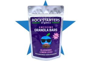 Rockstarters Organics Blueberry Lemon Granola Bars