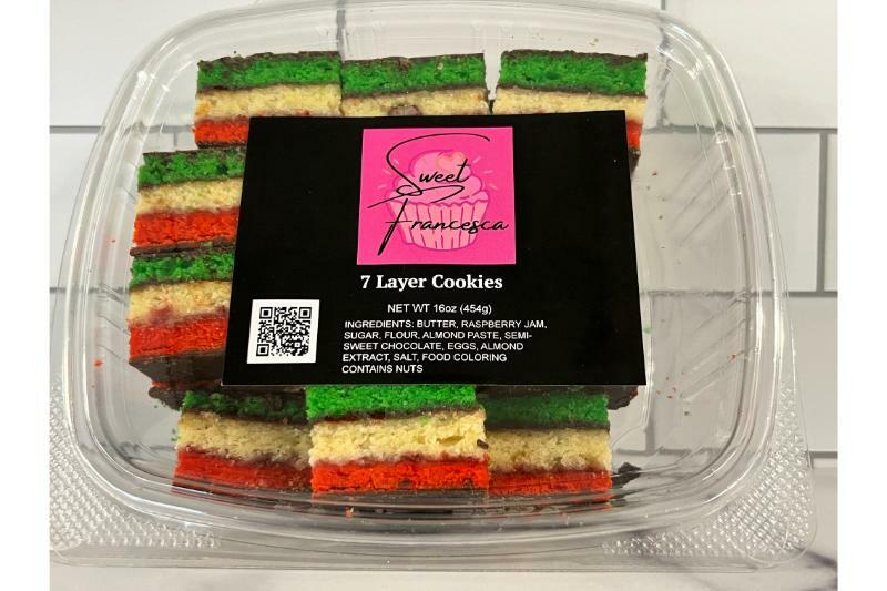 Sweet Francesca's Rainbow Cookies - 1lb