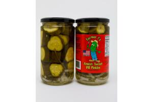 Farmer T's Amish Sweet Dill Pickles