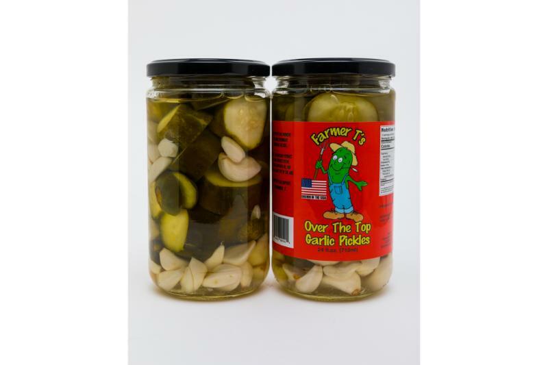 Farmer T's Over The Top Garlic Pickles