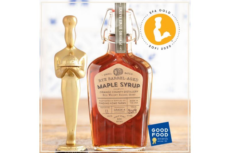 Finding Home Farms Rye Barrel-Aged Maple Syrup