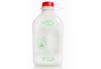 Glass 1/2 gallon Whole Milk