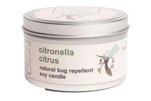 HVSC Citronella Citrus Natural Bug Repellent Soy Candle