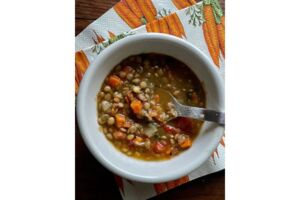 Pika's Farm Table - Lentil Spinach Soup