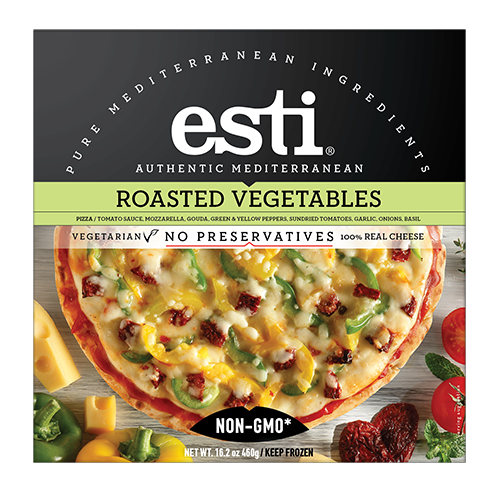 Esti Roasted Vegetables Pizza