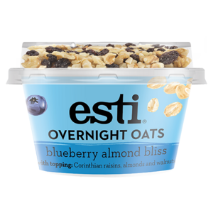 Esti Blueberry Almond Bliss Overnight Oats