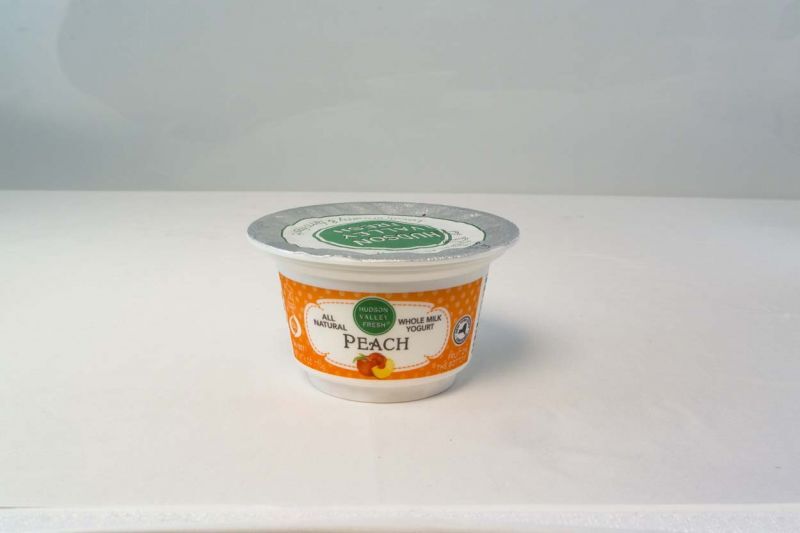 Hudson Valley Fresh Peach Yogurt 6 oz. cup