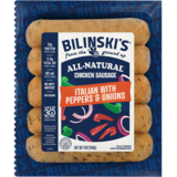 Bilinski's All Natural Italian Style Chicken Sausage with Peppers and Onions