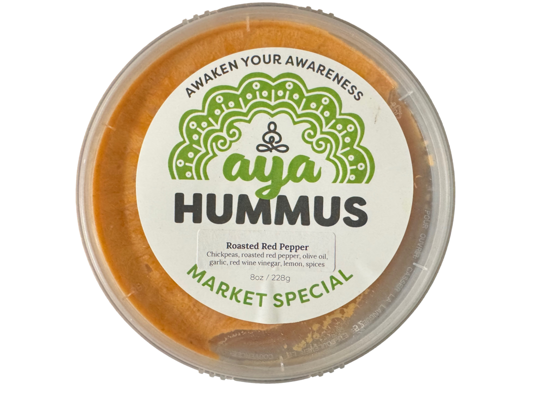 AYA Hummus - Roasted Red Pepper