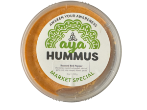 AYA Hummus - Roasted Red Pepper