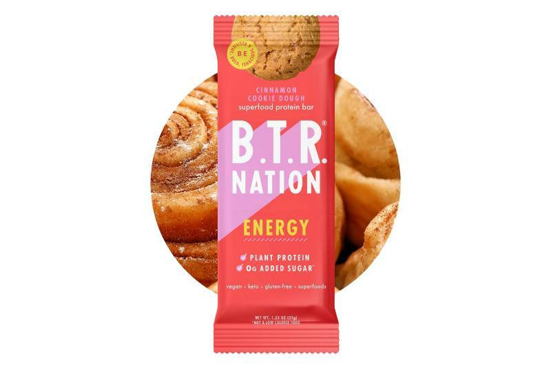 B.T.R. Superfoods Cinnamon Cookie Dough Energy Bars