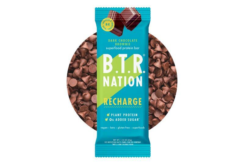 B.T.R. Superfoods Dark Chocolate Brownie Recharge Bar