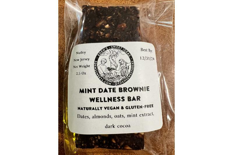 Eden's Sweet Ideas Wellness Bars - Mint Date Brownie