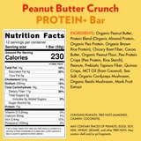 B.T.R. Superfoods Peanut Butter Crunch Protein+ Bar