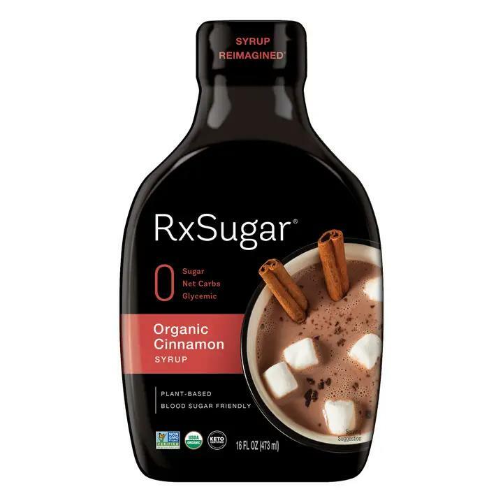 RXsugar Organic Cinnamon Syrup