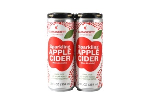 Samascott Sparkling Apple Cider 4 Pack Cans