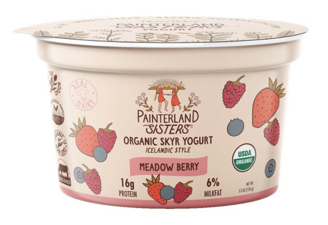 Painterland Sisters Meadow Berry Organic Skyr Yogurt