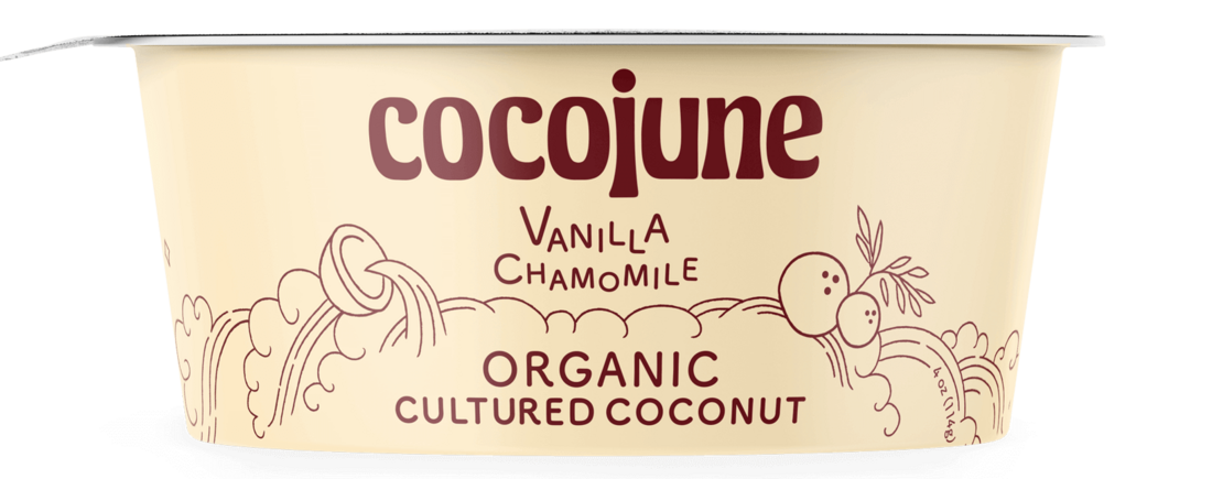 Cocojune Vanilla Chamomile Organic Coconut Yogurt