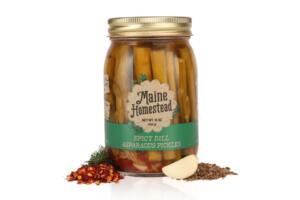 Maine Homestead - Spicy Dill Asparagus Pickles