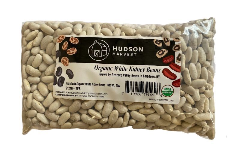 Hudson Harvest Organic White Kidney Beans