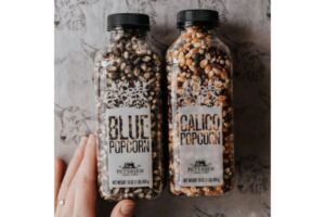 Farm Fresh Blue Bottled Popcorn