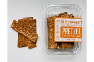 Brewer's Sesame Pretzel Flatbread