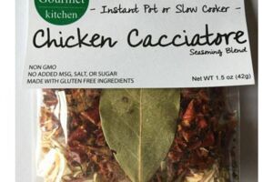 Healthy Gourmet - Chicken Cacciatore Seasoning Mix