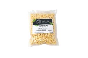 Hudson Harvest Sweet Corn 10 Oz Frozen package