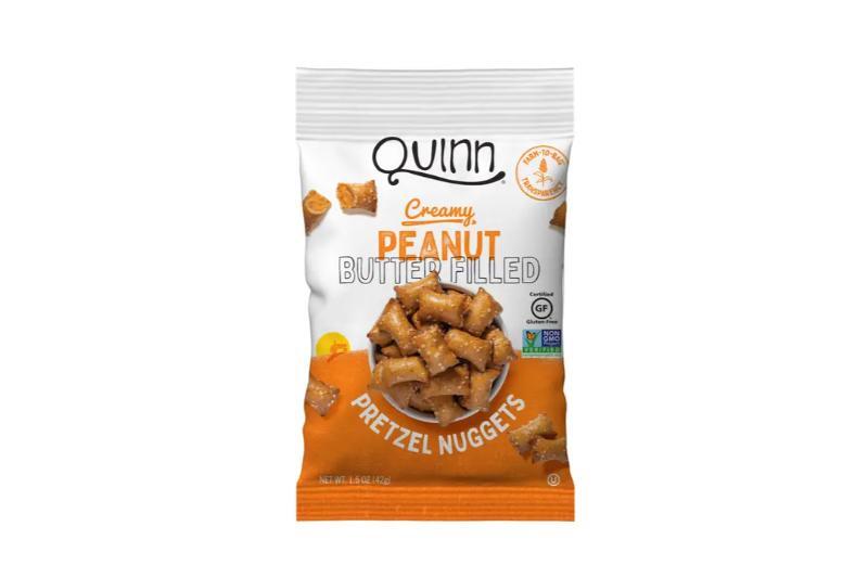 Quinn Creamy Peanut Butter Filled Nuggets Snack Pack