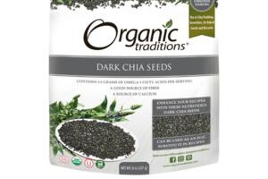 Organic Traditions - Dark Chia Seeds