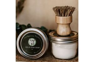 Ledgeway Farm - Solid Dish Soap and Brush Set