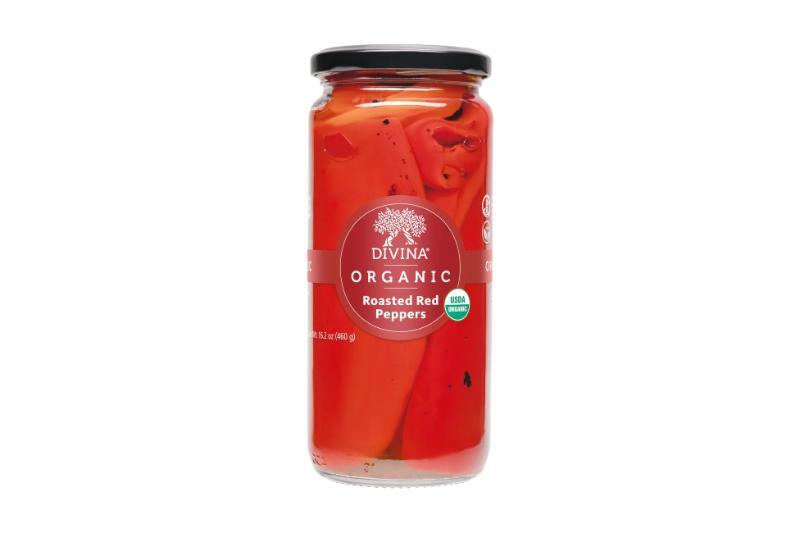 Divina Organic Roasted Red Peppers