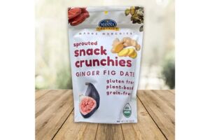 Manna Organics - Ginger Fig Date Snack Crunchies