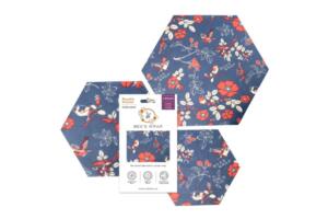 Bee's Wrap - Botanical Hex Hugger Bowl Cover 3 pack