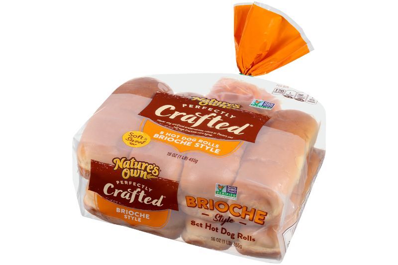 Nature's Own Brioche Style Hot Dog Rolls 8ct