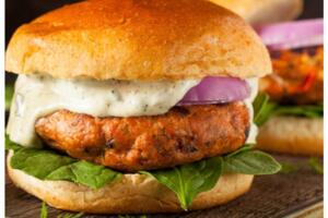 Ideal Fish Salmon Burgers