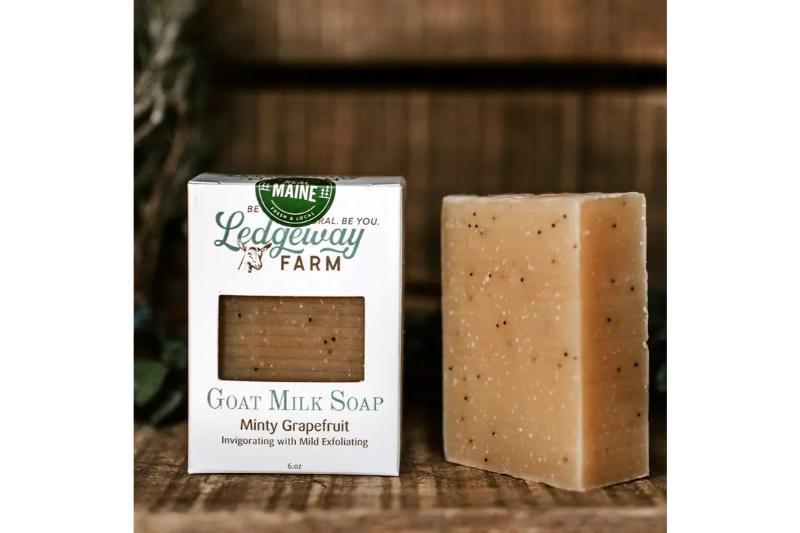 Ledgeway Farm - Minty Grapefruit Goat Milk Soap