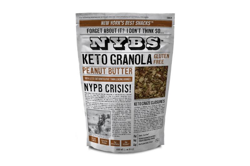 NYBS Peanut Butter Almond Keto Granola