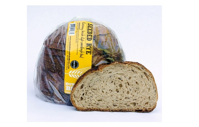 Our Daily Bread - Seeded Rye Bread Half Loaf, Sliced