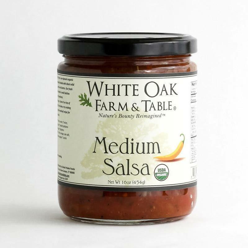 White Oak Farm & Table Organic Medium Salsa