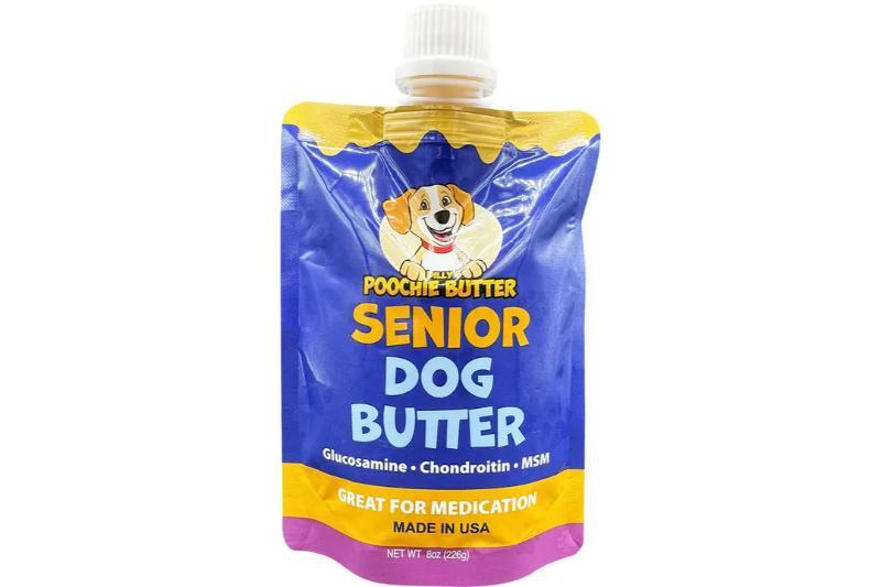 Poochie Butter - Senior Dog Peanut Butter Squeeze Pack