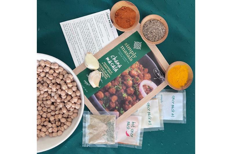 Simply Masala - Chana Masala Indian Cooking Kit