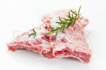 All Natural Pastured Pork Spare Ribs approx 1 lb section