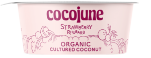 Cocojune Strawberry Rhubarb Organic Coconut Yogurt